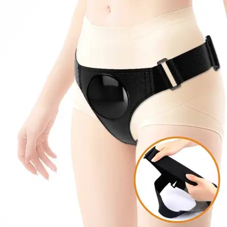 Harness Briefs Arnés Universal con Dildo Kevin 19 cm Natural
