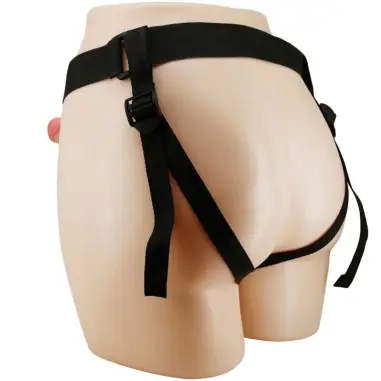 Mavis Harness Briefs Universal con Dildo 19 cm Natural