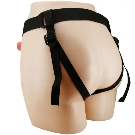 Mavis Harness Briefs Universal con Dildo 19 cm Natural