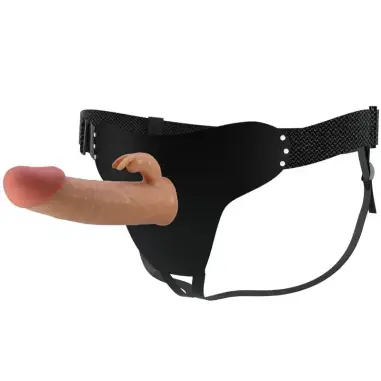 Mavis Harness Briefs Universal con Dildo 19 cm Natural