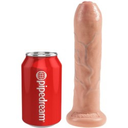 KING COCK - DILDO REALÍSTICO UNCUT NATURAL 21 CM KING COCK 2