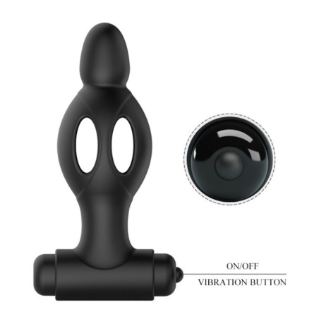 MR PLAY - PLUG ANAL DE SILICONA CON VIBRACIÓN MR PLAY