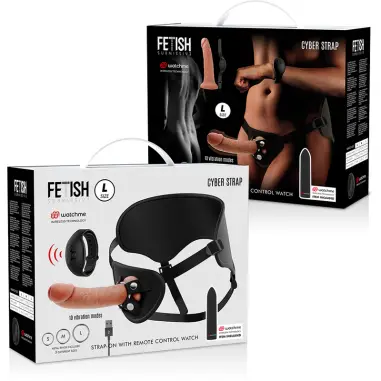 Arnés con Dildo y Bala Control Remoto Tecnología Watchme L