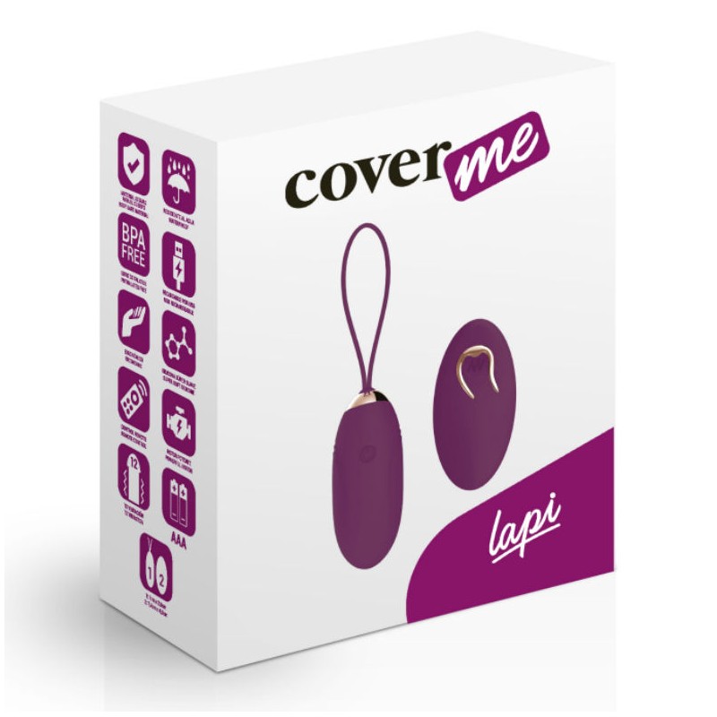 COVERME - HUEVO CONTROL REMOTO LAPI LILA 