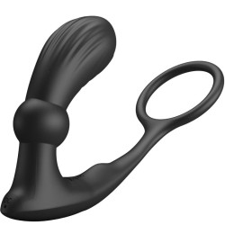 PRETTY LOVE - WARREN ANILLO & VIBRADOR ANAL NEGRO PRETTY LOVE BOTTOM
