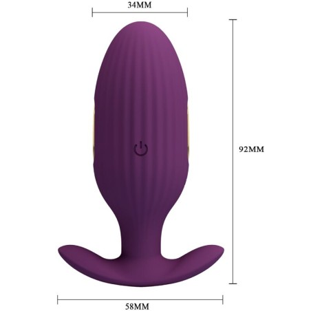 PRETTY LOVE - JEFFERSON PLUG ANAL CONTROLADO POR APP LILA PRETTY LOVE BOTTOM