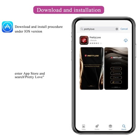 PRETTY LOVE - JEFFERSON PLUG ANAL CONTROLADO POR APP LILA PRETTY LOVE BOTTOM