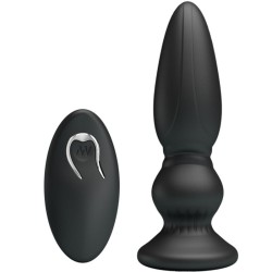MR PLAY - VIBRADOR POTENTE CONTROL REMOTO ANAL PLUG NEGRO MR PLAY 2