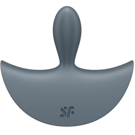 SATISFYER - BOOTY ABSOLUTE BEGINNERS 2 PLUG ANAL VIBRADOR UNISEX NEGRO SATISFYER PLUGS