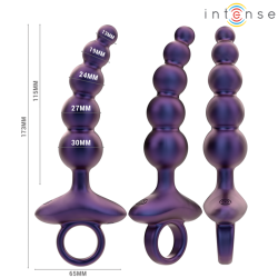 INTENSE - TITO PLUG ANAL VIBRADOR MODELO 3 CONTROL REMOTO INTENSE ANAL TOYS 2