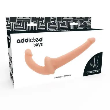 Dildo con Arnés sin Sujeción Natural | Addicted Toys