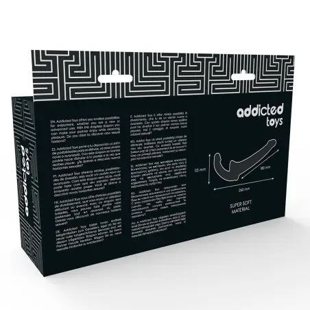 Dildo con Arnés sin Sujeción Natural | Addicted Toys