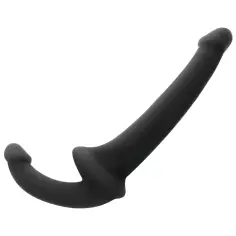 ADDICTED TOYS - DILDO CON ARNÉS SIN SUJECIÓN NEGRO
