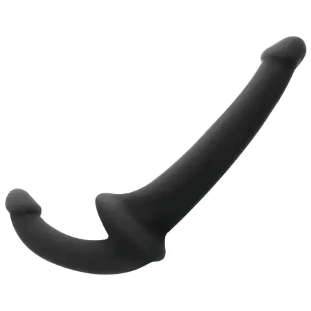 ADDICTED TOYS - DILDO CON ARNÉS SIN SUJECIÓN NEGRO