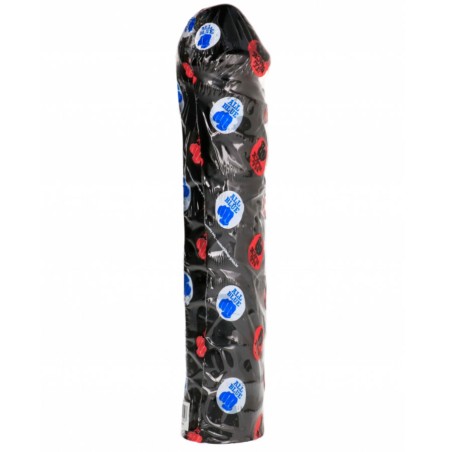 ALL BLACK - DILDO GIGANTE FISTING SUAVE 32 CM 