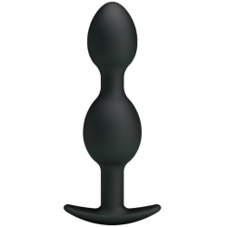 PRETTY LOVE - BOLAS ANALES SILICONA 12.5 CM NEGRO PRETTY LOVE BOTTOM