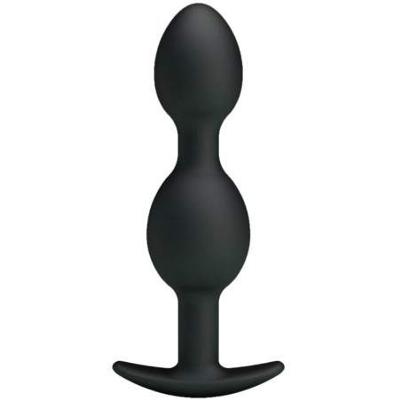 PRETTY LOVE - BOLAS ANALES SILICONA 12.5 CM NEGRO PRETTY LOVE BOTTOM