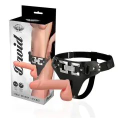 HARNESS ATTRACTION - ARNÉS DELUXE CON VIBRACIÓN REALÍSTICO 18 CM -O- 4.5 CM 2