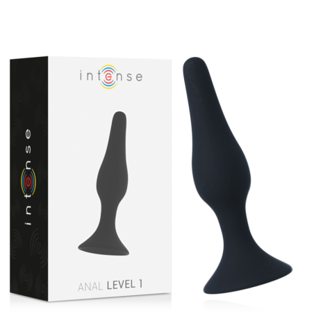 INTENSE - ANAL LEVEL 1 10.5CM NEGRO INTENSE ANAL TOYS