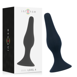 INTENSE - ANAL LEVEL 4 15.5CM NEGRO INTENSE ANAL TOYS