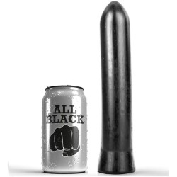 ALL BLACK - DILDO 22 CM ALL BLACK