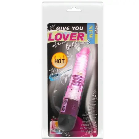 Give You Lover Vibrador Rosa - 10 Modos | Baile