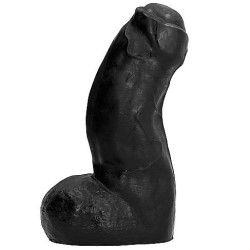 ALL BLACK - REALISTIC DONG NEGRO 17 CM ALL BLACK 2