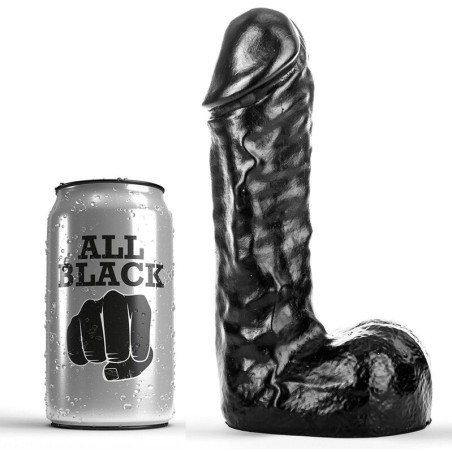 ALL BLACK - DONG 19 CM ALL BLACK