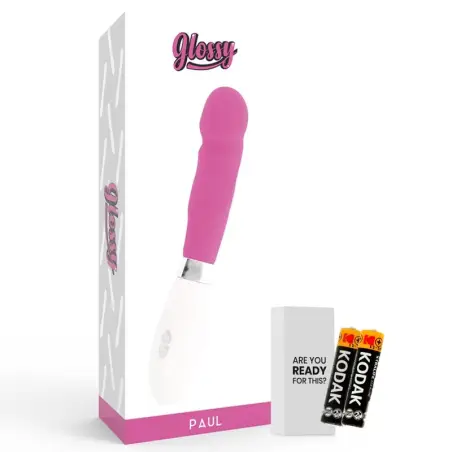 Paul Vibrador Rosa - 10 Funciones y Sumergible | Glossy
