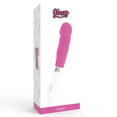 Paul Vibrador Rosa - 10 Funciones y Sumergible | Glossy