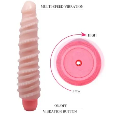 Flexi Vibe Sensual Vibrador Espiral 19.5 cm | Baile