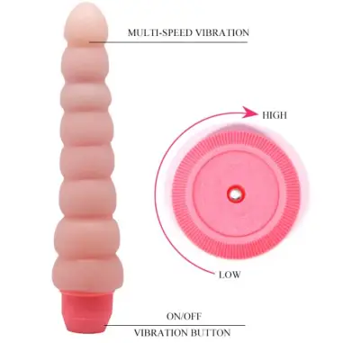 Flexi Vibe Sensual Spine Vibrador Flexible 19 cm | Baile