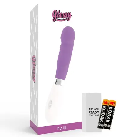 Paul Vibrador Lila - 10 Funciones y Sumergible | Glossy