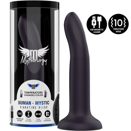 MYTHOLOGY - DUMAN MYSTIC DILDO M - VIBRADOR COMPATIBLE CON WATCHME WIRELESS TECHNOLOGY MYTHOLOGY FANTASY DILDO