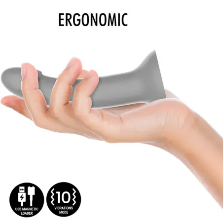 Rune Majestic Dildo S - Vibrador Compatible con Watchme