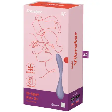 G-Spot Flex 5 Multi Vibrador Lila - Recargable | Satisfyer