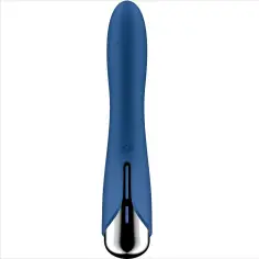 SATISFYER - SPINNING VIBE 1 VIBRADOR ROTADOR G-SPOT AZUL 2