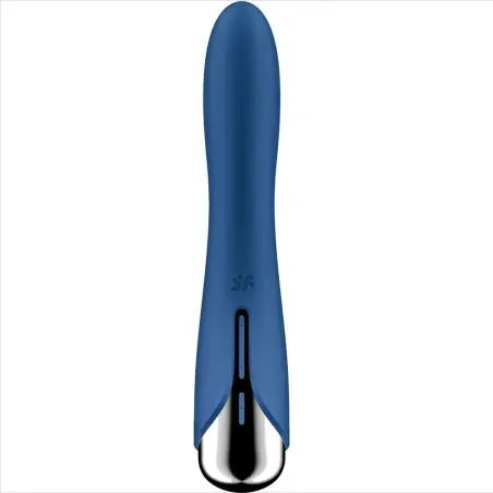 Spinning Vibe 1 Vibrador Rotador G-Spot Azul | Satisfyer