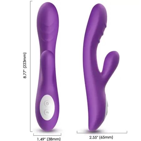 Spark Vibrador Efecto Calor Violeta - 9 Modos | Armony