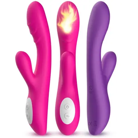 Spark Vibrador Efecto Calor Violeta - 9 Modos | Armony