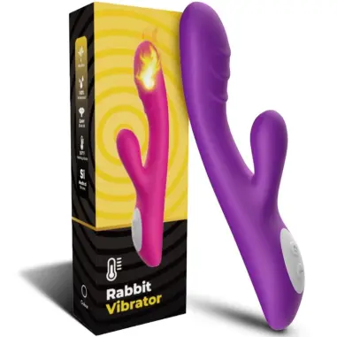Spark Vibrador Efecto Calor Violeta - 9 Modos | Armony