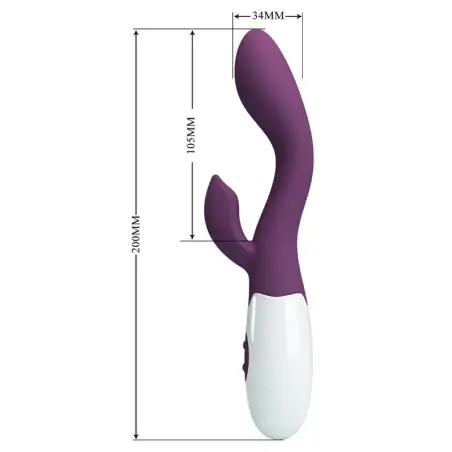 Brighty Vibrador Punto G Morado - 30 Funciones | Pretty Love