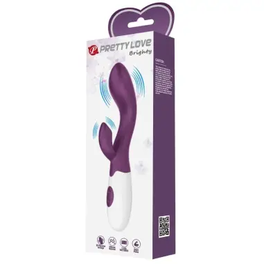 Brighty Vibrador Punto G Morado - 30 Funciones | Pretty Love