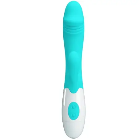 Snappy Vibrador Punto G Verde Agua - Silicona | Pretty Love