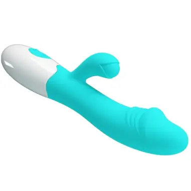 Snappy Vibrador Punto G Verde Agua - Silicona | Pretty Love