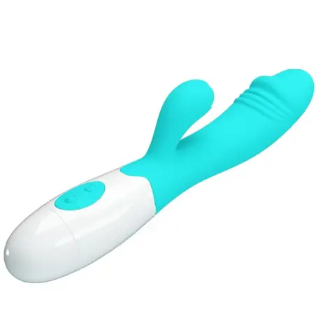 Snappy Vibrador Punto G Verde Agua - Silicona | Pretty Love
