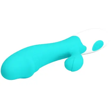 Snappy Vibrador Punto G Verde Agua - Silicona | Pretty Love