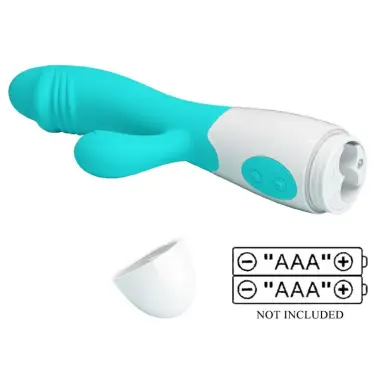Snappy Vibrador Punto G Verde Agua - Silicona | Pretty Love