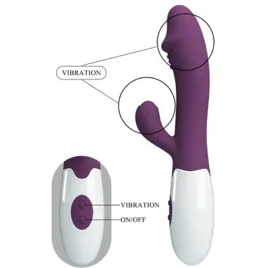 Snappy Vibrador Punto G Morado - 30 Funciones | Pretty Love