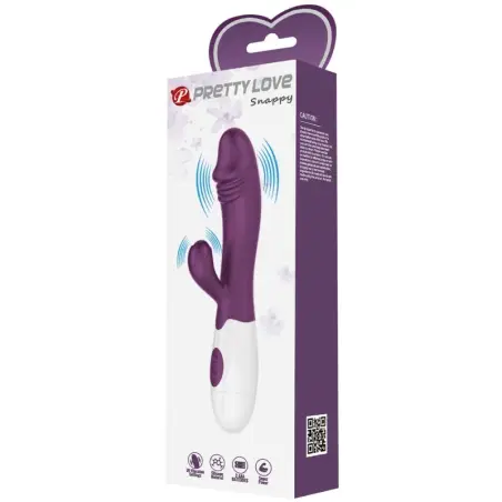 Snappy Vibrador Punto G Morado - 30 Funciones | Pretty Love